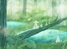 畫裡有光，也有人同行——插畫家嫚庭把相遇畫成風景